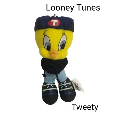 Looney Tunes Tweety Bird Plush Key Chain Coin Purse Vintage 1990 Warner Bros. • $25