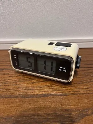 [NEW] BRUNO Flip Clock Space Age Made In JAPAN　No Box • $120