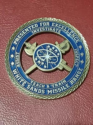 White Sands Missile Range Challenge Coin Office Of The Inspector General Rare  • $15