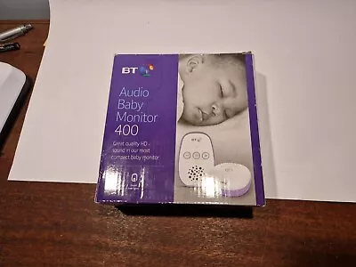 BT 400 Digital Audio Baby Monitor Incl Charger But No Batteries Tested And Works • £17.99