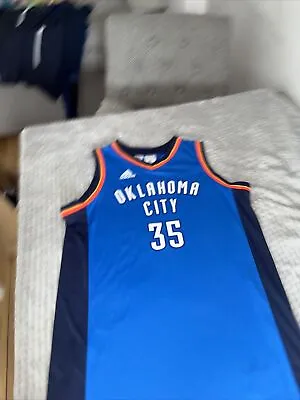 £30 • Buy Vintage Oklahoma City #35 Durant NBA Basketball Vest Basketball Vest Adidas  