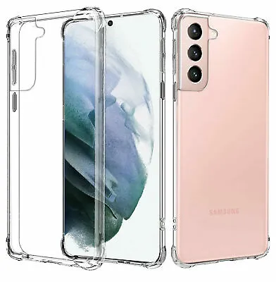 $5.99 • Buy For Samsung Galaxy S22 S21 S20 Ultra Plus S10 S9 S8 Shockproof Clear Case Cover