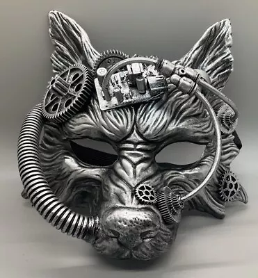  Steampunk Venetian Halloween Wolf Animal Masquerade Mask Adult Cosplay Costume  • $19.99