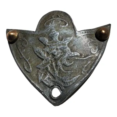 German Prussian Eagle Griffin Metal Plaque Badge Shield Miniature Crown Stettin • $194.99