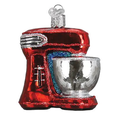 Old World Christmas - Red Mixer Ornament - 32270 • £19.29