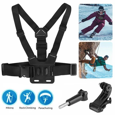 $12.90 • Buy Chest Strap Harness Mount Holder For Gopro Hero 10 9 8 DJI OSMO Action Camera