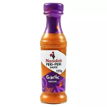 Nando's Garlic Peri-Peri Sauce 125g  1/2/4/6/8/10/12/14/16/18/20/22 • £8.79