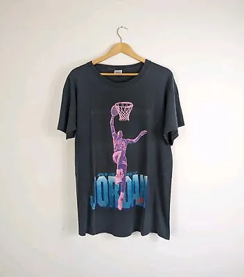 Vintage Mde In USA Nike Air By Michael Jordan Single Stitch T-shirt Size Large L • £130