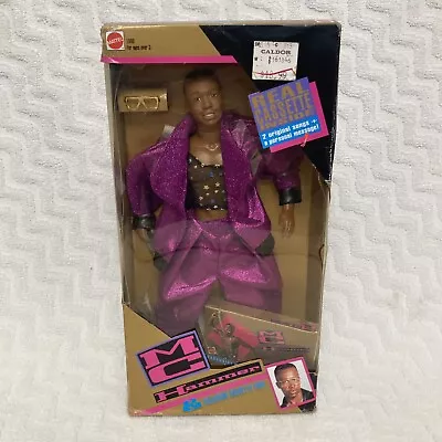 VTG 1991 MC Hammer Doll & Cassette Tape In Box Mattel #1090 U Can't Touch This • $34.99