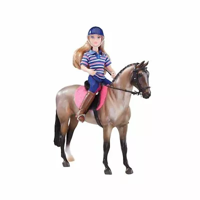 £47.99 • Buy Breyer 61114 English Horse And Rider Doll Set Freedom Series 1:12 Classics Scale