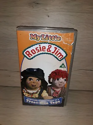 $12.48 • Buy My Little Rosie & Jim Steam Train Splish Splash Sneezes VHS Video Tape Rare
