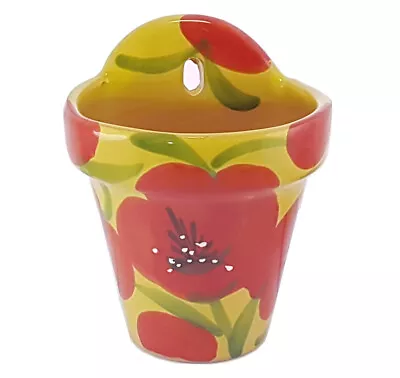 £13.99 • Buy Spanish Terracotta Wall Planter 17 Cm X 14 Cm Spanish Handmade Ceramic Pottery