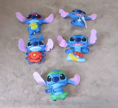 Lot Of 5 Mcdonalds Disney Lilo And Stitch Plush Toys Ukulele Hawaii Hula Surfer • $9.99