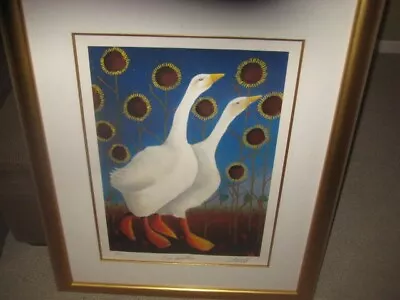 Mackenzie Thorpe  Out Together  Hand Signed 61/295 Serigraph Limited Edition • $850