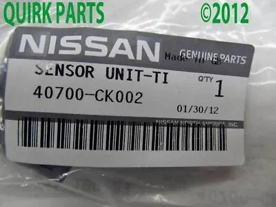 Genuine Nissan 2004-2007 Xterra Armada SE TPMS Tire Pressure Sensor 40700-CK002 • $68.58