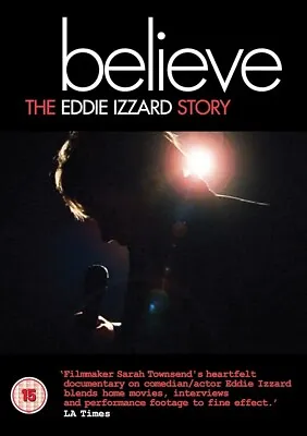 Believe The Eddie Izzard Story Dvd New Sealed Region 2 & 4 + Free Uk Post #pb • £2.50