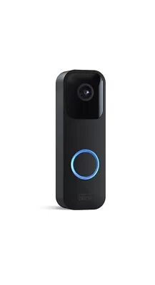 £41.99 • Buy Blink Video Doorbell Full HD 1080p 2-Way Audio Black Weather Resistant