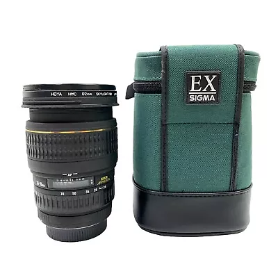 Sigma 24-70mm F/2.8 EX DG Zoom Aspherical Lens For SA Mount W/ Filter Case • $297.47