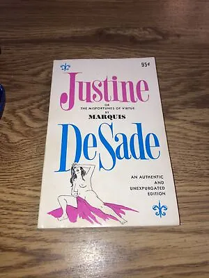 Justine By Marquis DeSade 1965 Fleur Des Lis Paperback • $12.99