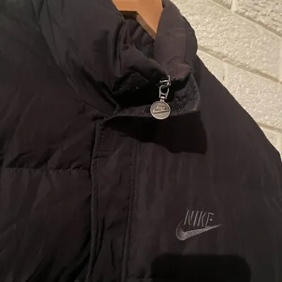 00’s Nike Black Puffer Jacket • $150