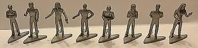 Star Trek Pewter Monopoly 8 Token Pieces Figures Set • $11.95