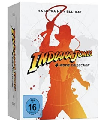$70 • Buy Indiana Jones | UHD : 4 Pack : Franchise Pack (Box Set, Blu-ray, 2021)