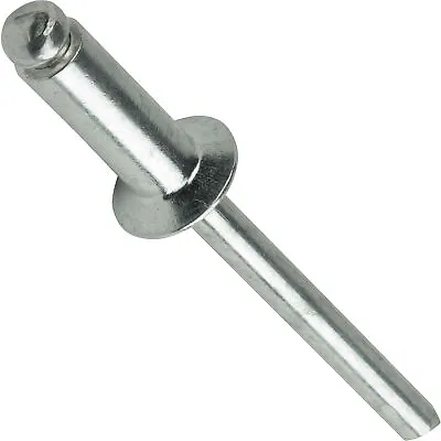 Aluminum Pop Rivets 1/8  X 1/4  Flat Countersunk Head Blind 4-4 Qty 100 • $10.59