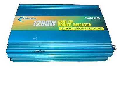 Power Jack 1200W Grid Tie Power Inverter PSWGT-1200 With Connection Cables • $160