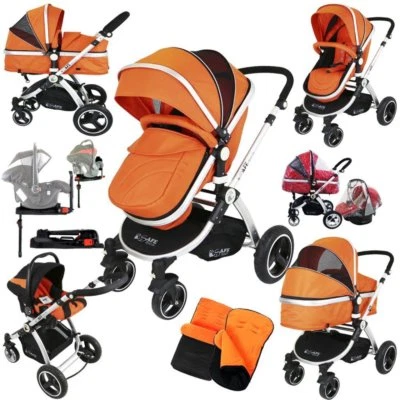 £269.95 • Buy ISafe Travel Pram System ISOFIX Base Orange
