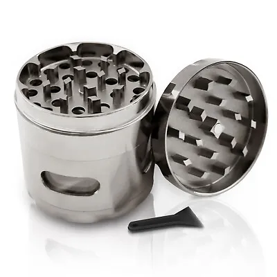 55mm Metal Herb Grinder 4 Part 2.2 Inches Spice Mill Crusher Tobacco UK  • £7.80