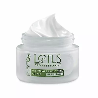 Lotus Professional Phyto Rx Whitening And Brightening Creme SPF 25 PA+++ 50g • £38