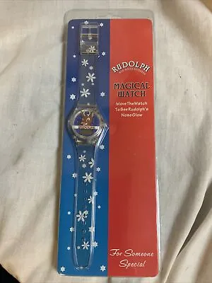 Rudolph Magical Digital Watch - Holographic Nose New In Package - Needs Battery • $4.95