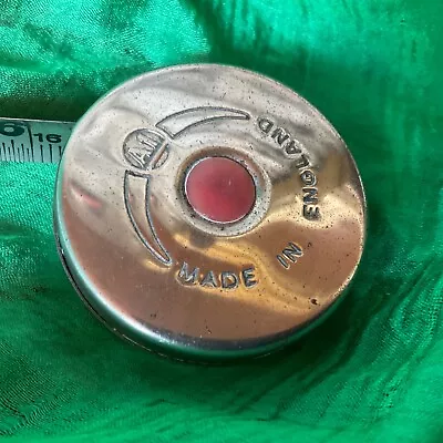 £18 • Buy VINTAGE FISCO “A1” RETRACTABLE STEEL 2cm TAPE MEASURE ~ FEET & INCHES ~