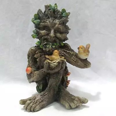 Tree Man Figurine Fantasy Green Man Collection Garden Ornament Sculpture Pagan • £22.95