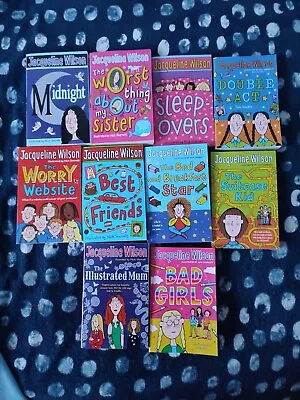 10 Books Collection Set By Jacqueline Wilson (Paperback 2006) • £11