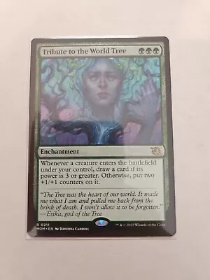 MTG Tribute To The World Tree March Of The Machine 0211 Regular Rare • $7.50