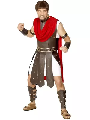 Centurion Roman Soldier Gladiator Fancy Dress Costume With Body Armour • $92.95