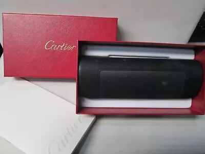 $645 • Buy Vintage Cartier Paris Rimless Eyeglasses  #135 With Box    #6