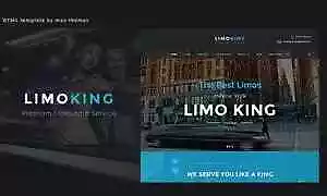 Limo King – Car Hire Template • £0.99