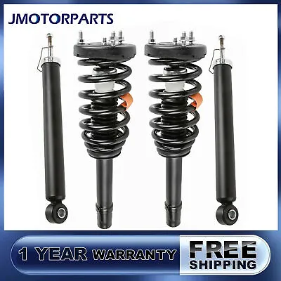 $135.96 • Buy 2 Front Complete Struts + 2 Rear Shock Absorbers For Hyundai Sonata 2006-2010