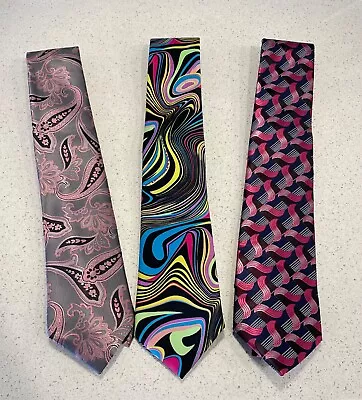 Lot Of 3. Twenty Dollar Tie.  • $10
