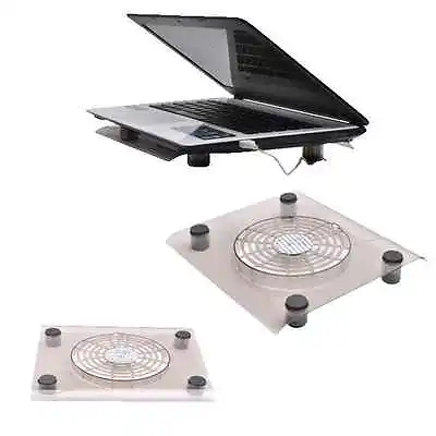 Laptop Cooler Stand For Notebook 11  12  13  14  Inch Cooling Pad Tray 1 BIG FAN • £9.94