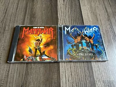 Manowar Gods Of War Kings Of Metal CD Lot One Import • $24.99