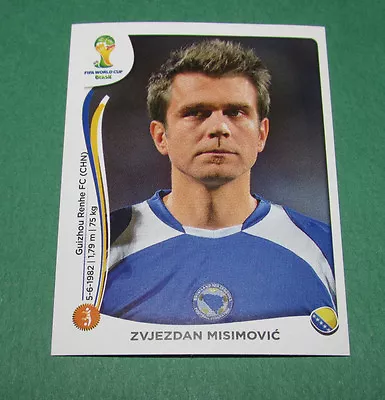 #443 Misimovic Bosnie Panini Football Fifa World Cup Brazil 2014 Brazil • $2.12