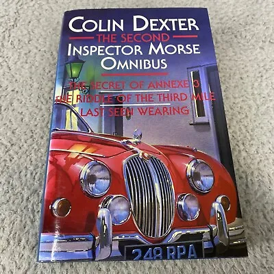 Colin Dexter The Second Inspector Morse Omnibus Hardback Book BCA 1991 • £7.80