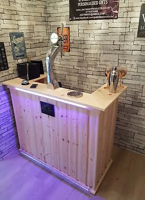 Vegas Style* Cocktail Bar/mancave/home Bar/drinks Bar  • £322.39