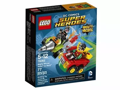 LEGO 76062 - Super Heroes Mighty Micros: Robin Vs Bane [NEW] • $37.50