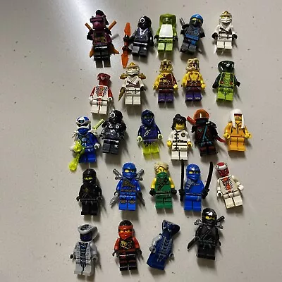 25 * LEGO NINJAGO Mini Figures All Complete • $120