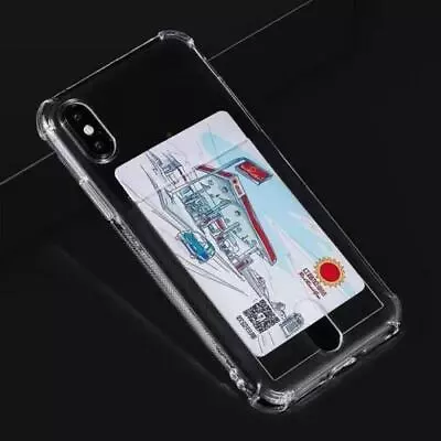 $9.95 • Buy Clear Anti Shock TPU With Card Slot Case For IPhone 7/8/IPhone11 Pro /iPhone 12 