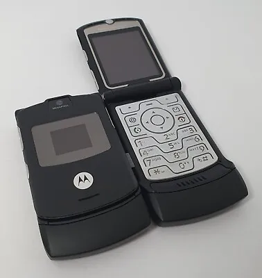 Motorola RAZR V3 Retro Flip Phone - All Colours Unlocked - Pristine GRADE A+ • $42.32